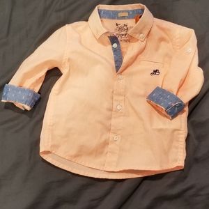 Mayoral Toddler Button Down Shirt in Perfect Condition 6-12M